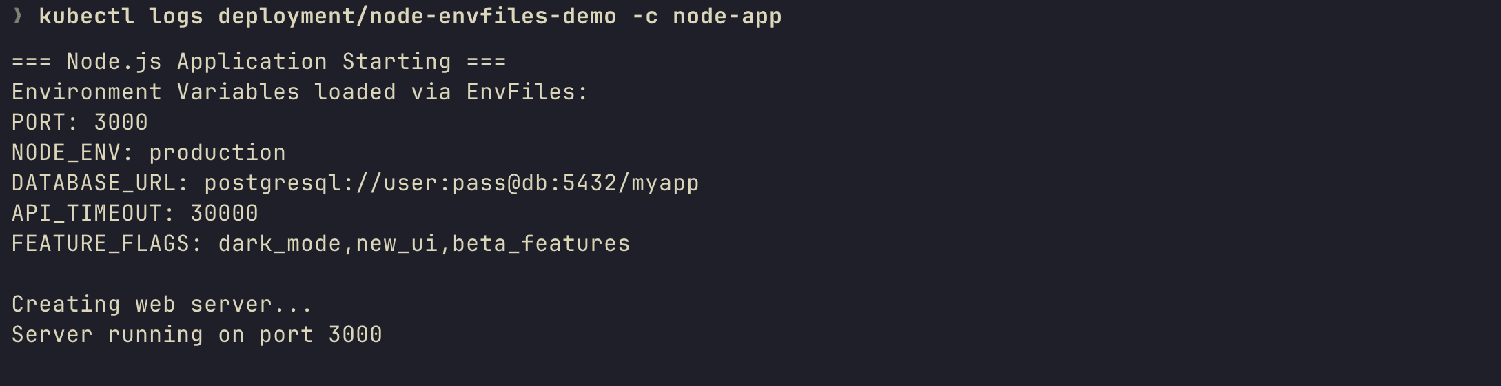 Application Logs